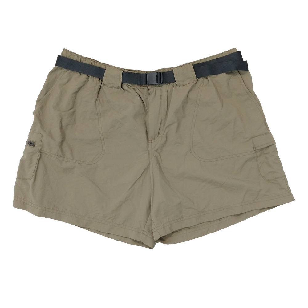 Vintage Y2K Columbia Womens Shorts Size XL High Rise Hiking GORPcore Belted